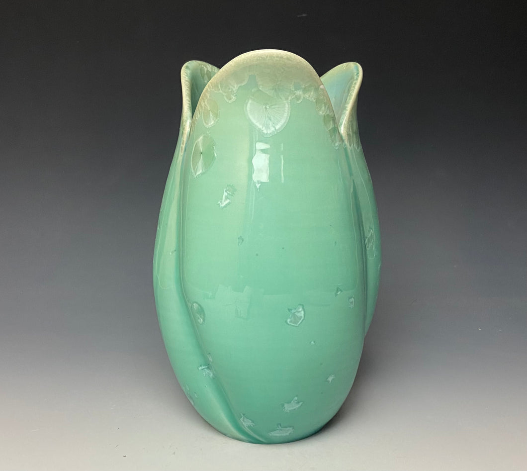 Tulip Vase- Light Green #2