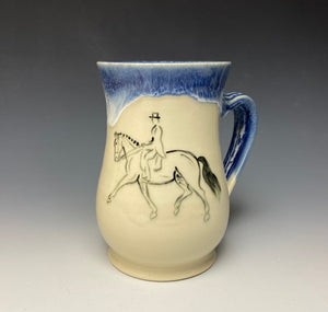 Dressage Horse Mug - Purple