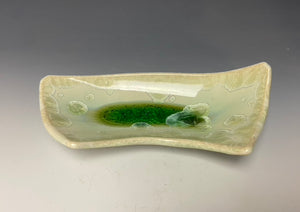 Crystalline Tray in Moss Green #3