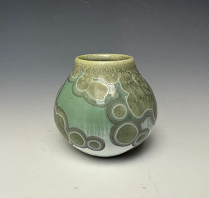 Wintergreen Crystalline Mini Vase 2