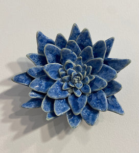 Blue Porcelain Wallflower