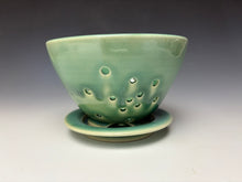 Load image into Gallery viewer, Seafoam Green Berry Bowl #2
