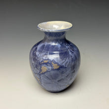 Load image into Gallery viewer, Periwinkle Crystalline Mini Vase
