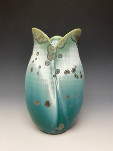 Tulip Vase- Wintergreen #2