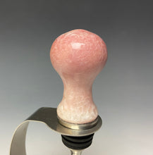 Load image into Gallery viewer, Crystalline Glazed Bottle Stopper- Pink
