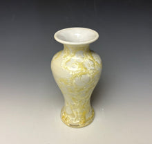 Load image into Gallery viewer, Crystalline Vase in Ivory
