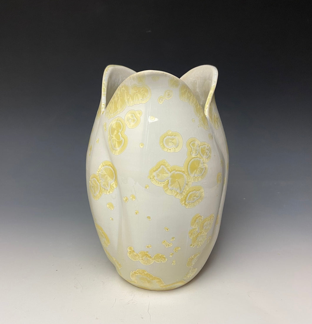 Tulip Vase- Ivory #4