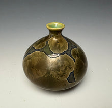Load image into Gallery viewer, Iron Galaxy Crystalline Glazed Mini Vase 4
