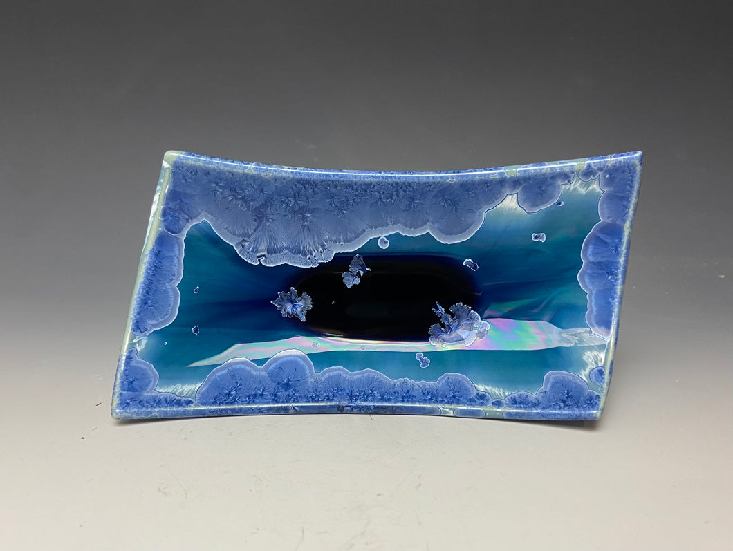 Crystalline Tray in Atlantic Storm Blue #2