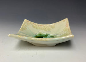 Crystalline Tray in Moss Green #2