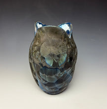 Load image into Gallery viewer, Tulip Vase- Cobalt Galaxy #2

