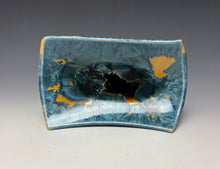 Load image into Gallery viewer, Crystalline Tray in Blue and Orange
