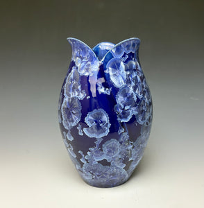 Tulip Vase- Winter Sky Blue #1