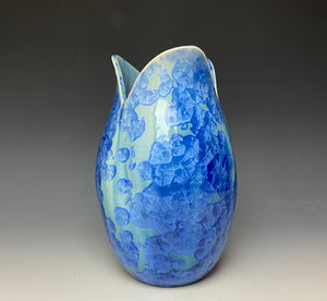 Tulip Vase- Teal