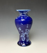 Load image into Gallery viewer, Winter Sky Blue Crystalline Glazed Vase 4
