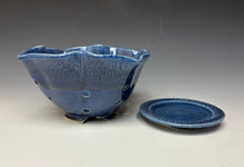 Load image into Gallery viewer, Deep Blue Lotus Berry Bowl
