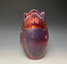 Load image into Gallery viewer, Tulip Vase- Ruby #2
