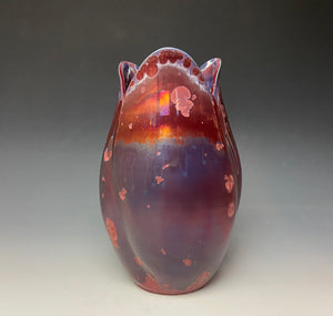 Tulip Vase- Ruby #2