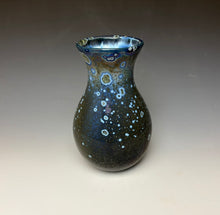 Load image into Gallery viewer, Cobalt Galaxy Crystalline Glazed Vase 2
