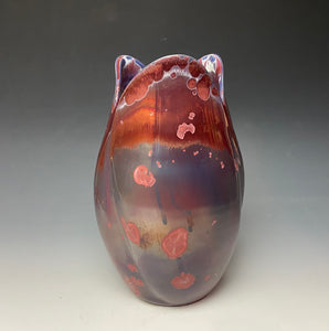 Tulip Vase- Ruby #2