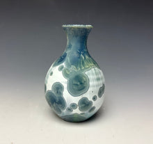 Load image into Gallery viewer, Bluestone Crystalline Glazed Mini Vase 2
