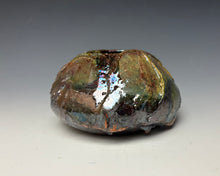 Load image into Gallery viewer, Copper Raku AirPlant Vase #12

