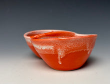 Load image into Gallery viewer, Double Dip Dish- Intense Orange
