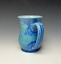 Load image into Gallery viewer, Crystalline Glazed Mug 14 oz- Teal #3
