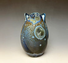 Load image into Gallery viewer, Tulip Vase- Cobalt Galaxy #1
