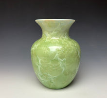 Load image into Gallery viewer, Crystalline Glazed Vase - Mint Green
