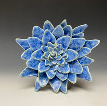 Load image into Gallery viewer, Blue Porcelain Wallflower
