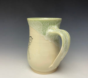 Dressage Horse Mug - Key Lime