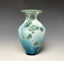 Load image into Gallery viewer, Bluestone Crystalline Glazed Mini Vase 1
