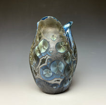 Load image into Gallery viewer, Tulip Vase- Cobalt Galaxy #1
