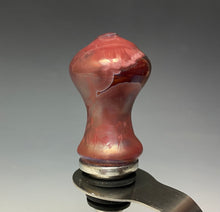 Load image into Gallery viewer, Crystalline Glazed Bottle Stopper- Ruby #4
