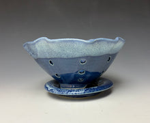 Load image into Gallery viewer, Deep Blue Lotus Berry Bowl #2
