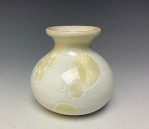 Crystalline Mini Vase in Ivory