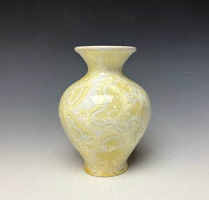 Crystalline Mini Vase in Ivory