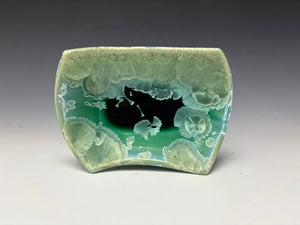 Crystalline Tray in Emerald Green #1