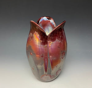 Tulip Vase- Ruby #1