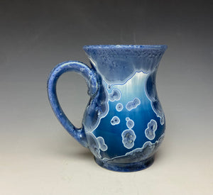 Crystalline Glazed Mug Atlantic Storm Blue #2- 16oz
