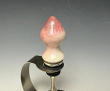 Load image into Gallery viewer, Crystalline Glazed Bottle Stopper- Pink 2
