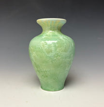 Load image into Gallery viewer, Crystalline Glazed Mini Vase - Mint Green
