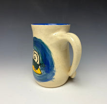 Load image into Gallery viewer, Surfer Pig Mug- Bright Blue
