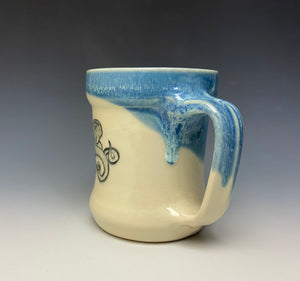 Octopus Mug- Ice Blue