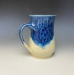 Dressage Horse & Rider Mug - Deep Blue