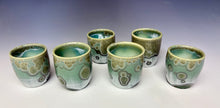 Load image into Gallery viewer, Wintergreen Crystalline Sake Cup
