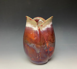 Tulip Vase- Ruby #4