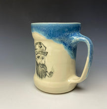 Load image into Gallery viewer, Sea Captain Mug- Ice Blue
