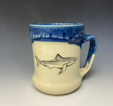 Load image into Gallery viewer, Shark Mug- Deep Blue
